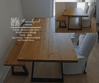 Timber Joists Reclaimed Wood Dining Table