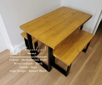 Timber Joists Reclaimed Wood Dining Table