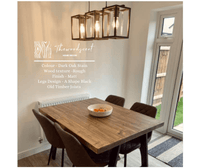 Timber Joists Reclaimed Wood Dining Table