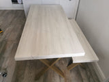 Timber Joists Reclaimed Wood Dining Table