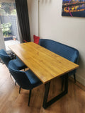 Reclaimed Scaffold Boards Industrial Style Dining Table