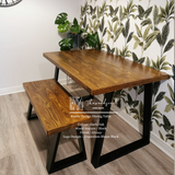 Rustic Design Reclaimed Wood Dining Table