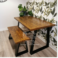 Rustic Design Reclaimed Wood Dining Table