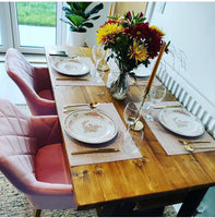 Reclaimed Scaffold Boards Industrial Style Dining Table