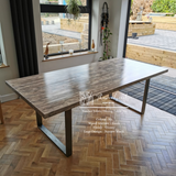 Timber Joists Reclaimed Wood Dining Table
