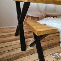 Timber Joists Reclaimed Wood Bench