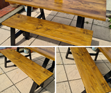 Reclaimed Scaffold Boards Garden Bench