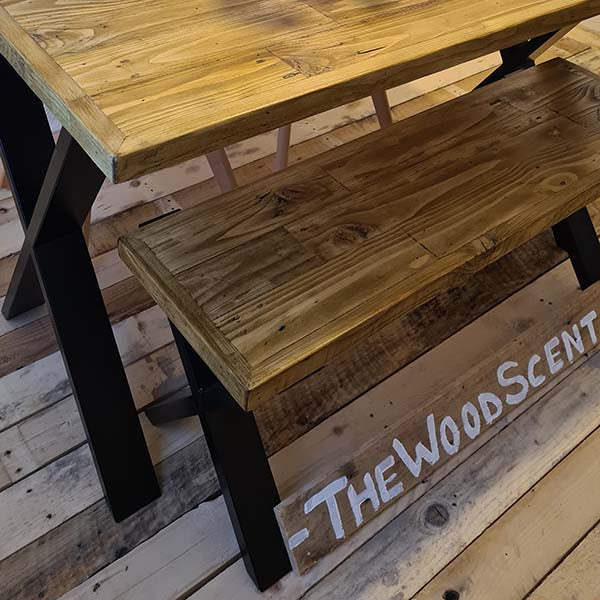 Rustic Design Reclaimed Wood Bench