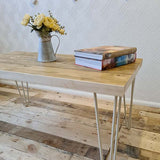 Reclaimed Scaffold Boards Industrial Style Coffee Table