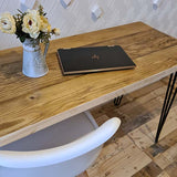 Reclaimed Wood Scaffold Boards Industrial Style Desk