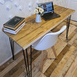 Reclaimed Wood Scaffold Boards Industrial Style Desk