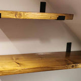 Industrial Style Shelves Reclaimed Scaffold Boards