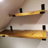 Industrial Style Shelves Reclaimed Scaffold Boards